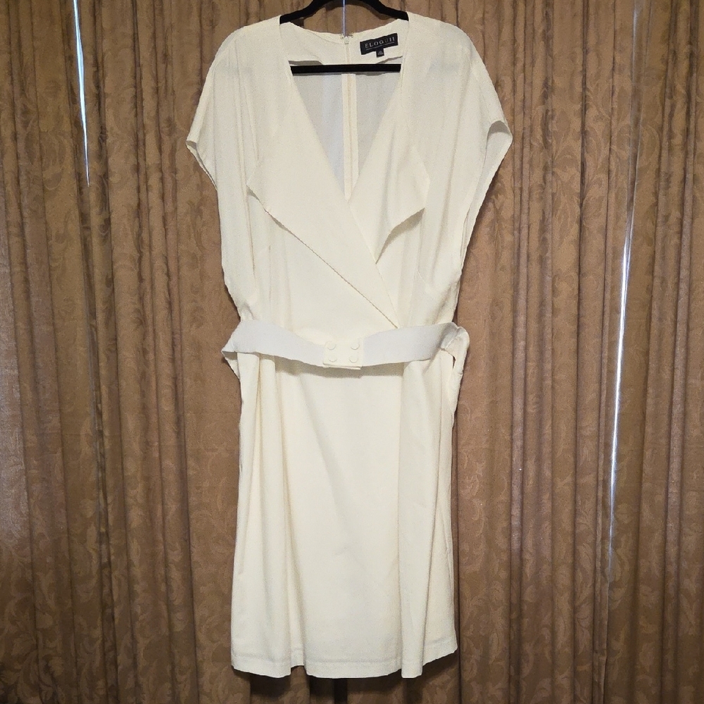 Eloquii Elegant White Dress